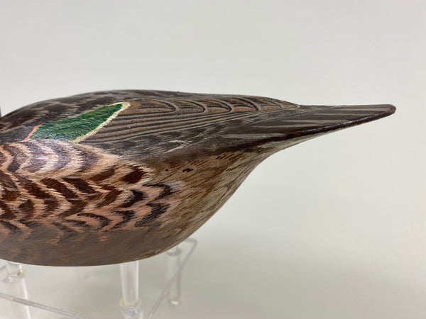 Torry Ward Pair Green Wing Teal, Stamped, Original (#7723)