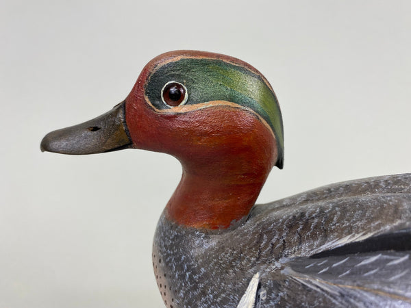 Torry Ward Pair Green Wing Teal, Stamped, Original (#7723)