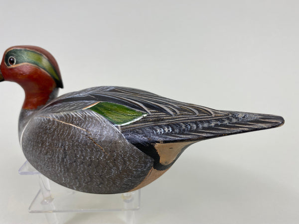 Torry Ward Pair Green Wing Teal, Stamped, Original (#7723)