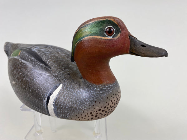 Torry Ward Pair Green Wing Teal, Stamped, Original (#7723)