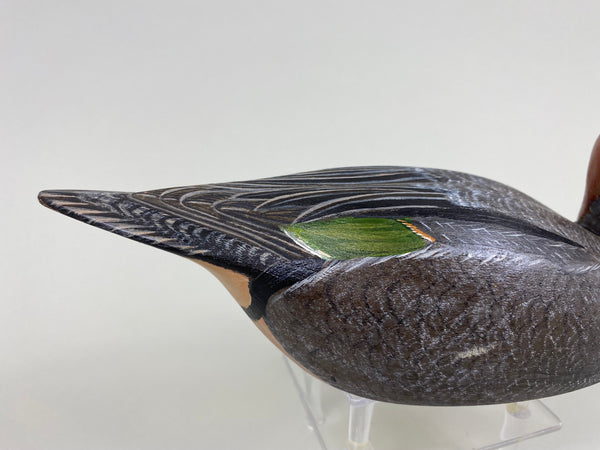 Torry Ward Pair Green Wing Teal, Stamped, Original (#7723)