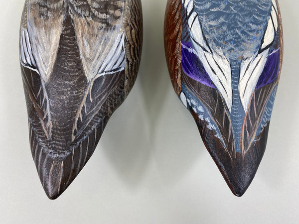Torry Ward Pair of Harlequin Decoys (#7738)