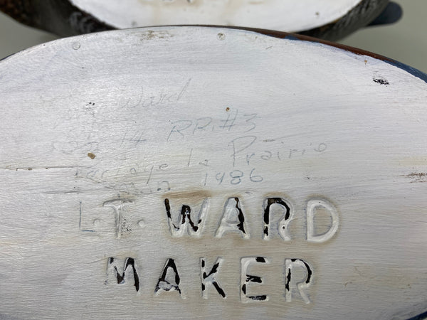 Torry Ward Pair of Harlequin Decoys (#7738)