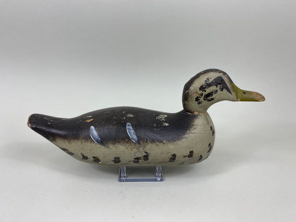 Pratt Factory Mallard Hen, Original Paint, Circa 1930's (#7746)