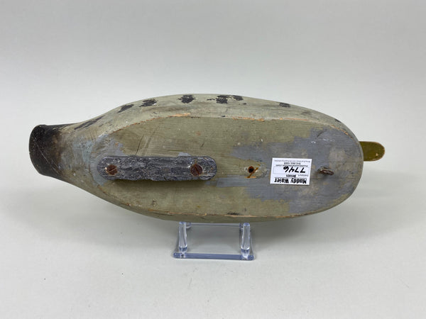 Pratt Factory Mallard Hen, Original Paint, Circa 1930's (#7746)