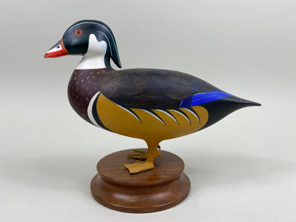 Ken Weeks Standing 2/3 Size Wood Duck Drake (#7794)
