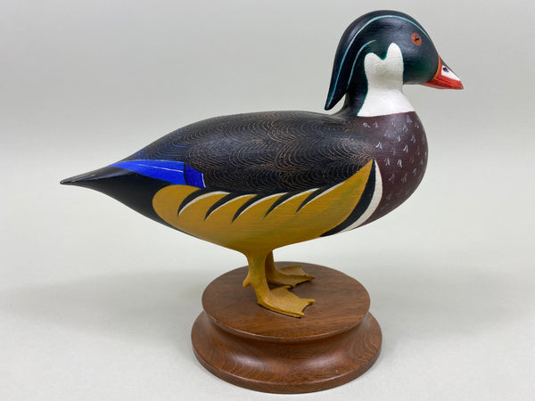 Ken Weeks Standing 2/3 Size Wood Duck Drake (#7794)