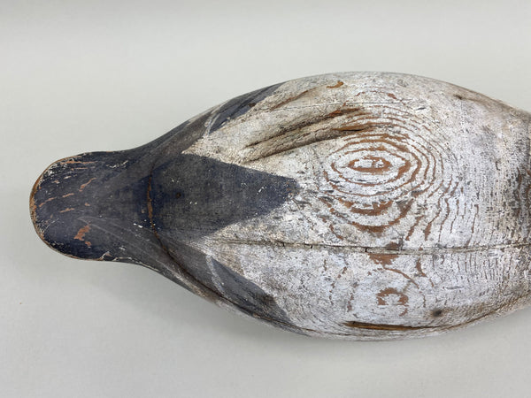 Evans Canvasback Drake, Original Paint, Circa 1930's (#7834)