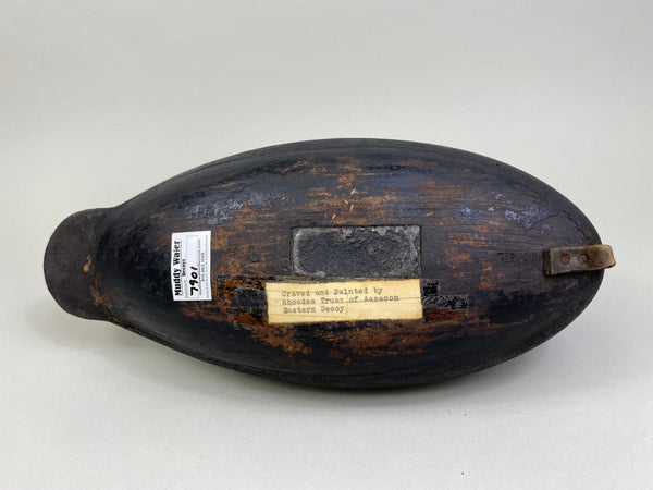 Rhoades Truex Black Duck Sleeper, Crica 1900's (#7901)