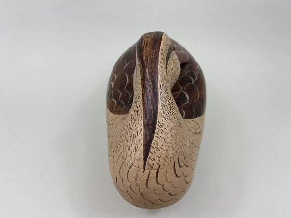 Illinois River Mallard Hen Sleeper, Charlie Moore Paint (#7905)