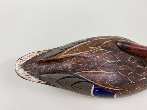 Illinois River Mallard Hen Sleeper, Charlie Moore Paint (#7905)