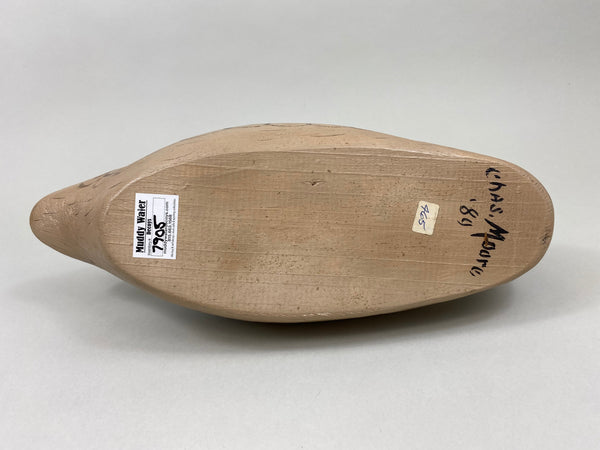 Illinois River Mallard Hen Sleeper, Charlie Moore Paint (#7905)