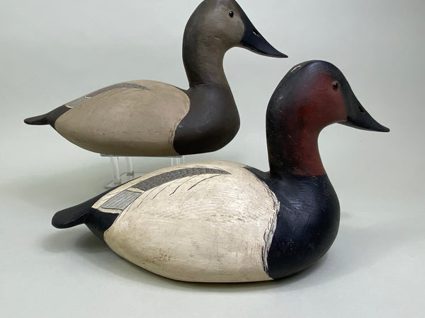 Ward Bros. Style Canvasback Pair by Gene Sullivan (#7914)