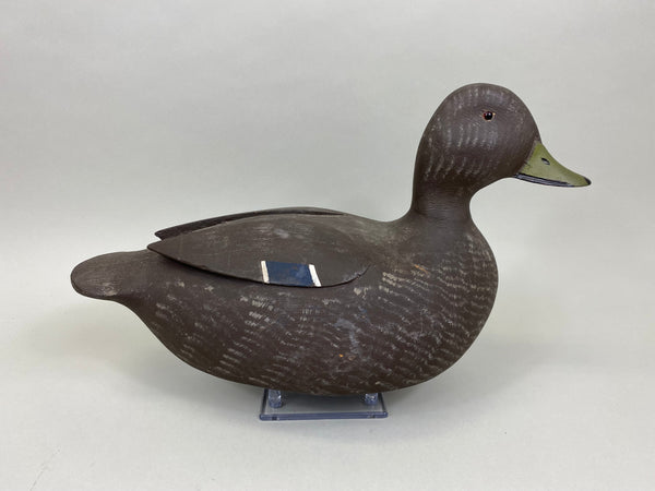 Rare George Guyon Black Duck, Original Paint (#7927)