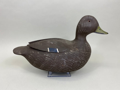 Rare George Guyon Black Duck, Original Paint (#7927)