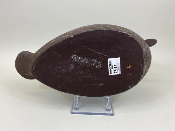 Rare George Guyon Black Duck, Original Paint (#7927)