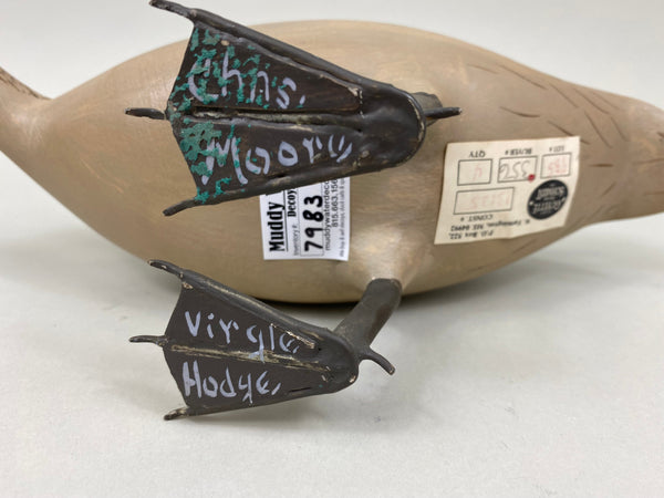 Standing Blue Wing Teal by Chas. Moore and Virgil Hodge (#7983)