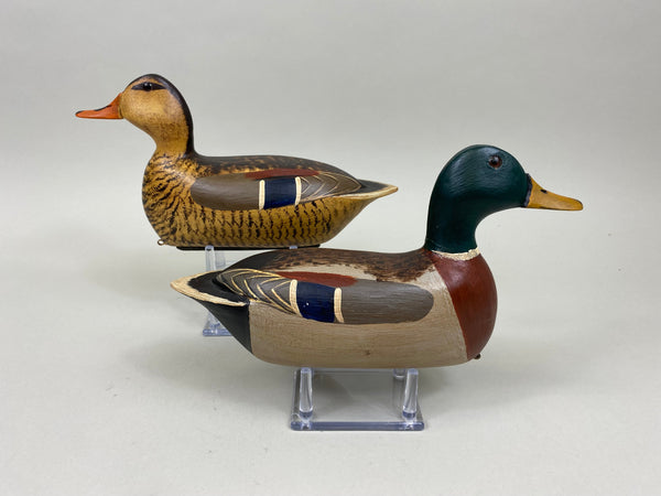 Jim Slack Hy Hotze Style Mallards Pair Half Size (#7984)