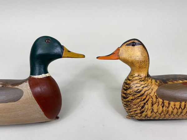 Jim Slack Hy Hotze Style Mallards Pair Half Size (#7984)