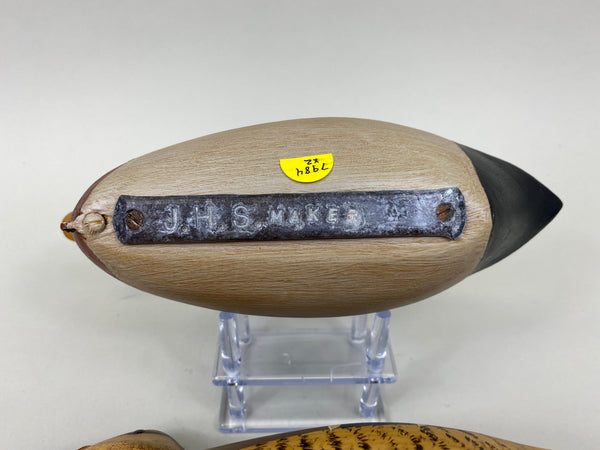 Jim Slack Hy Hotze Style Mallards Pair Half Size (#7984)