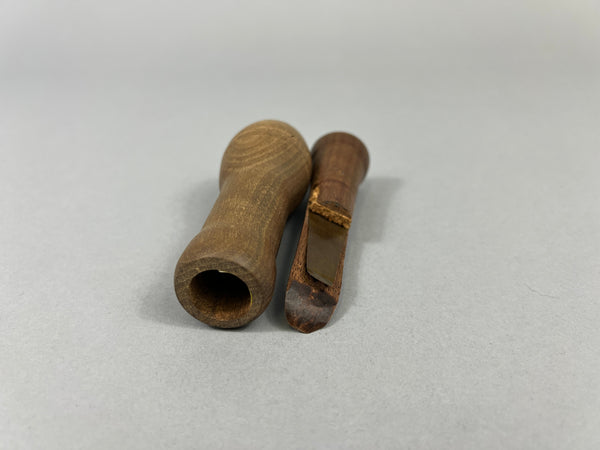 Unknown Wooden Metal Reed Duck Call (#H48)