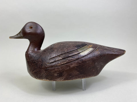 Unknown Quebec Teal Hen, Original Paint (#8006)