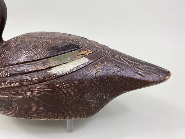 Unknown Quebec Teal Hen, Original Paint (#8006)