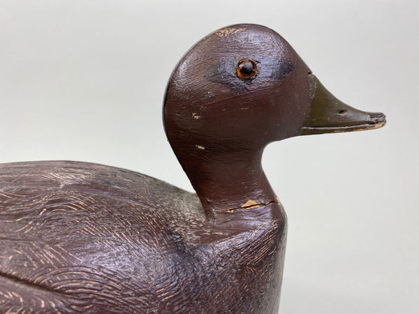 Unknown Quebec Teal Hen, Original Paint (#8006)