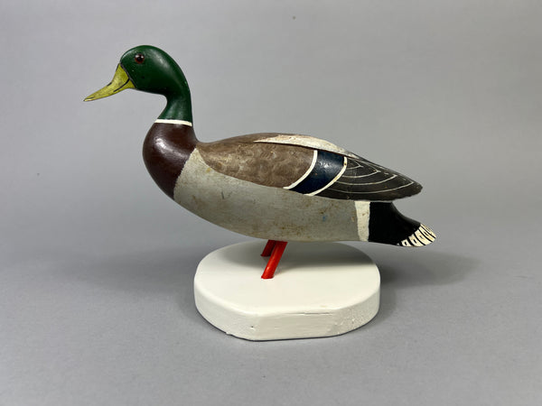 Illinois River Standing Mallard Half Size, Hageman Paint 1950's (#4606)