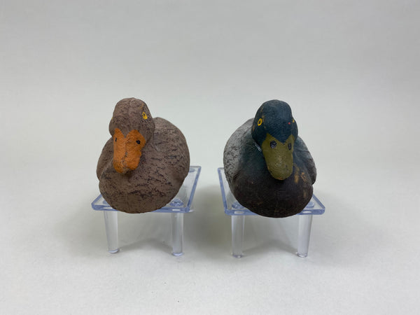 Salesman Sample Pair of Carry Lite Paper Mache Mallards (#8119)