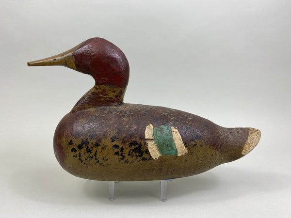 Folky Wisconsin Mallard Hen, Circa 1910's (#8134)
