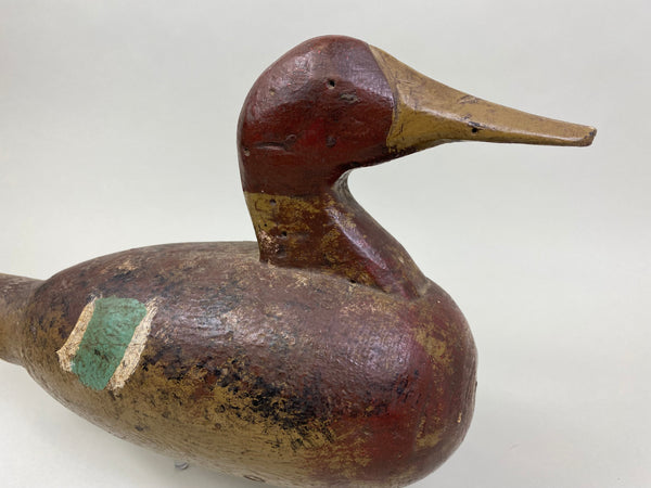 Folky Wisconsin Mallard Hen, Circa 1910's (#8134)