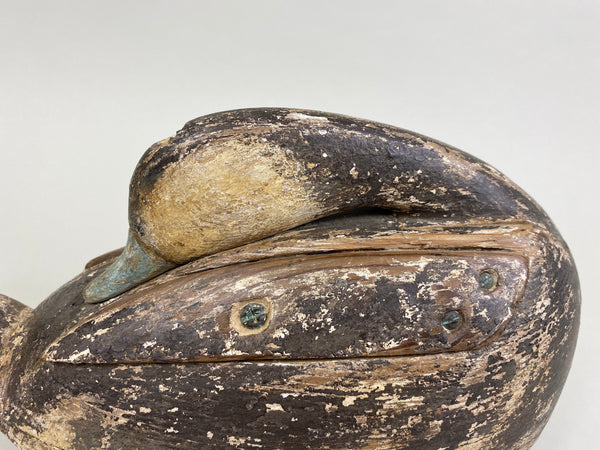 Folky Sleeper Ruddy Duck, Original Paint, Branded (#8168)