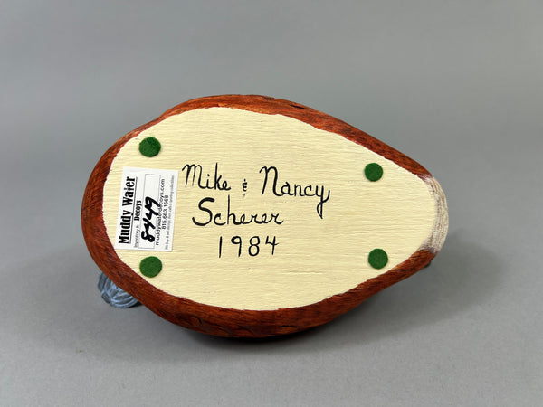 Mike & Nancy Scherer Turned Head Ruddy Duck (#8449)