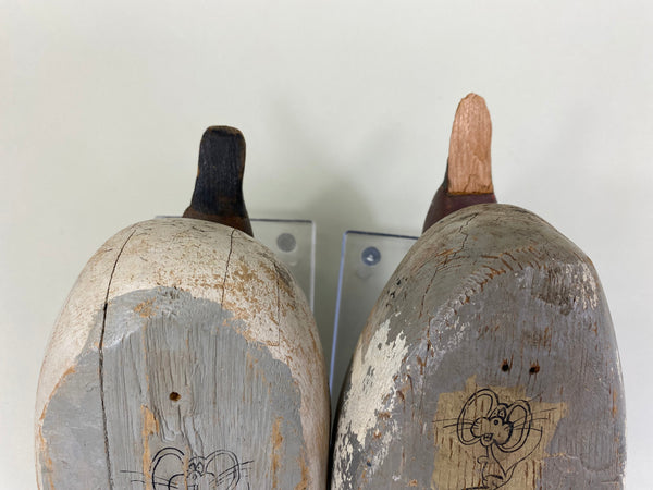 David Crooks Pair of Green Wing Teal (#8238)