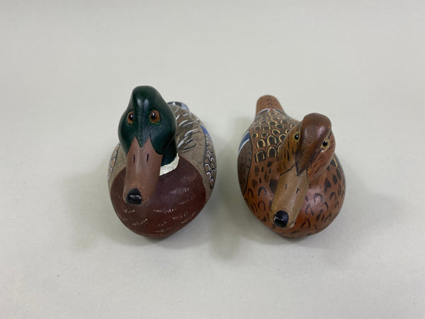 J. Gee Pair of Miniature Mallards (#8257)