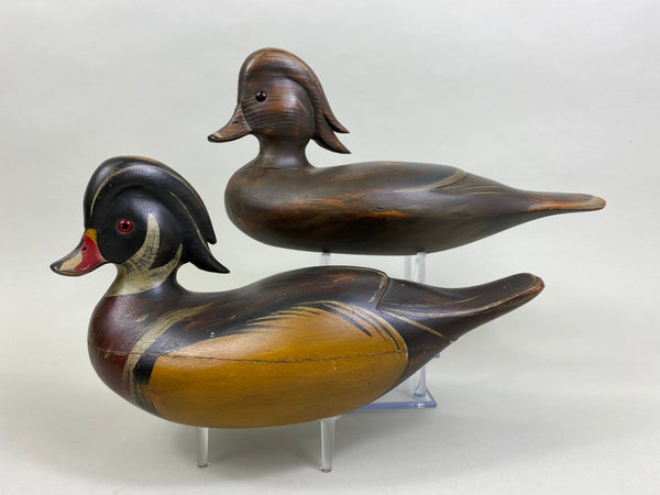 Gerry Cranwill Pair of Wood Ducks (#8327)
