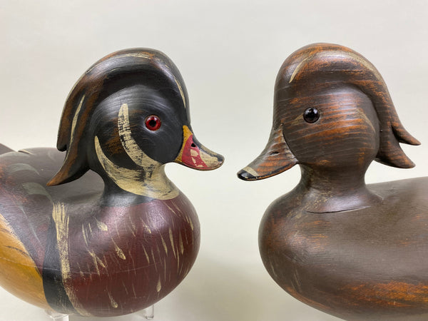 Gerry Cranwill Pair of Wood Ducks (#8327)