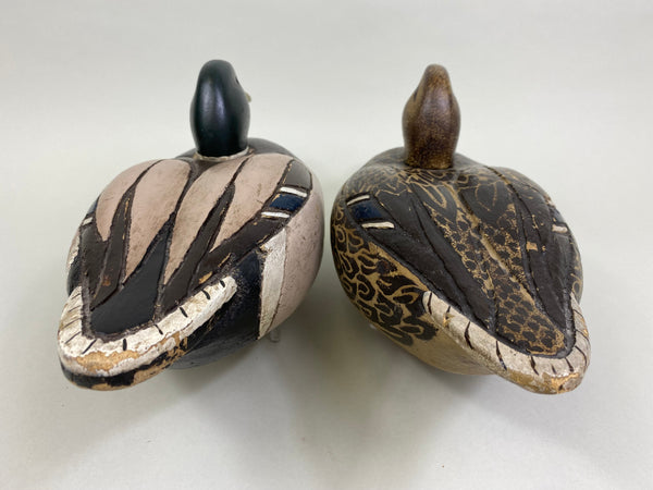 Al Ries Tru-Dux Pair of Mallards, Original Paint (#8374)