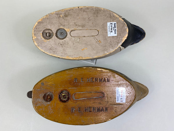 Al Ries Tru-Dux Pair of Mallards, Original Paint (#8374)