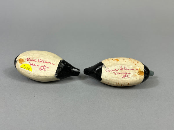 Fred Coleman Miniature Redheads Pair (#2705)