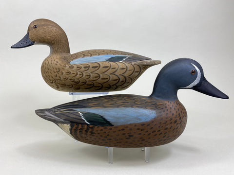 Virgil Lashbrook Blue-Wing Teal Pair (#8442)