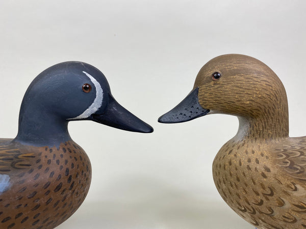 Virgil Lashbrook Blue-Wing Teal Pair (#8442)