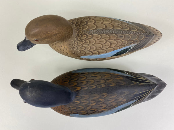 Virgil Lashbrook Blue-Wing Teal Pair (#8442)
