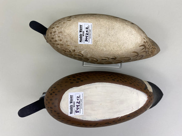 Virgil Lashbrook Blue-Wing Teal Pair (#8442)