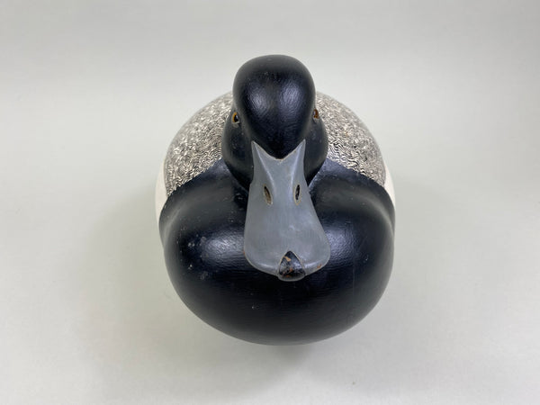 Robert Kerr Snuggle-Head, Sleepy-Eye Bluebill Drake (#8492)