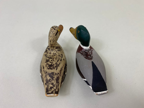 Pair of Unknown Miniature Mallards (#8551)