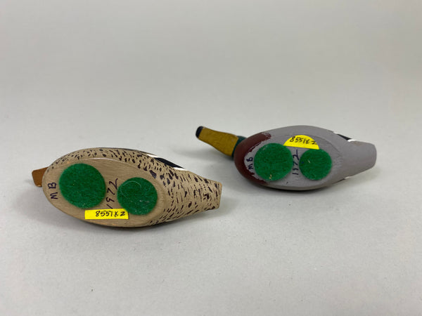 Pair of Unknown Miniature Mallards (#8551)
