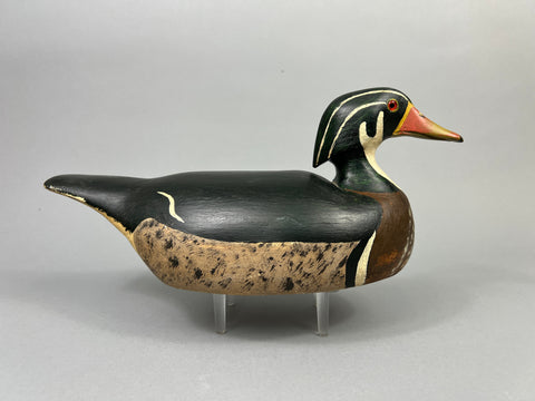 Unknown Wood Duck Drake Circa 1950's (#4853)