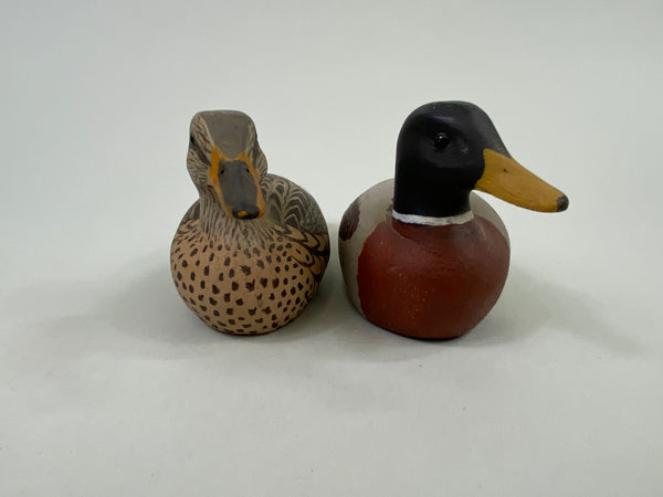 J. C. West Pair of Miniature Mallards (#8621)